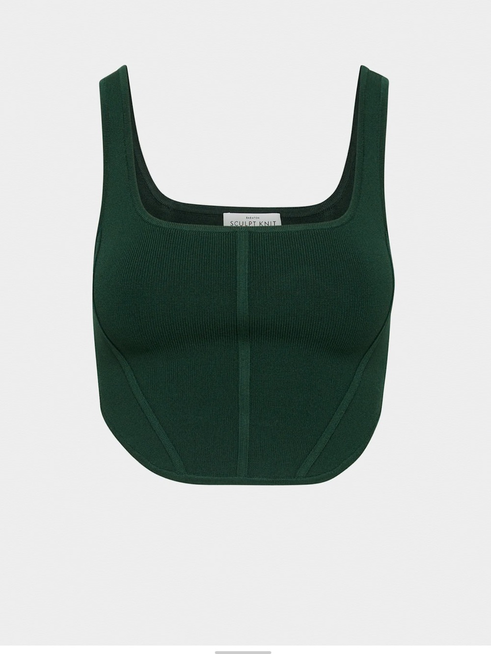 Aritzia Babaton Sculpt Knit Bustier Tank
